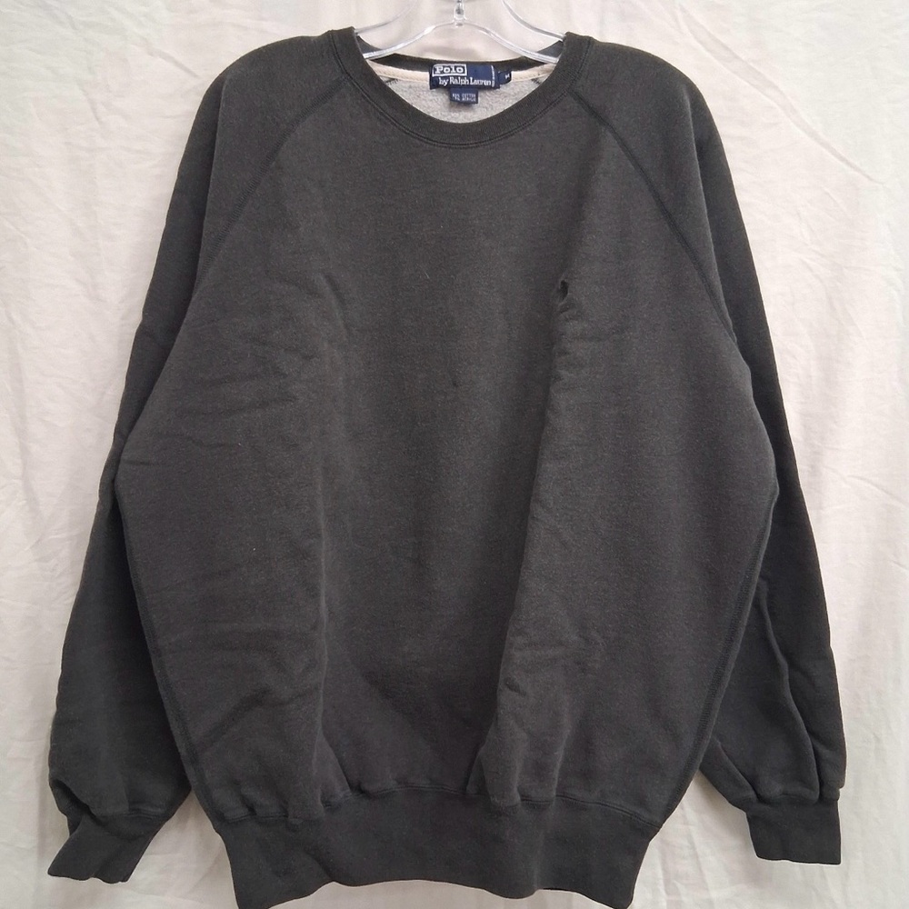 Vintage Polo Ralph Lauren Crewneck Sweatshirt Grey